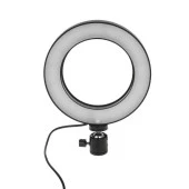 Fuchsia M-16 Işıklı Telefon Tutucu Ring Light - 5