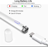 Dijital Teknik Çizim Kalemi Kapasitif Kalem İnce Noktalı Stilist Kalem thumbnail 4