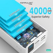 A21S LCD Göstergeli Powerbank 40000 mAh Konfulon Power Station - 5