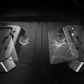 Apple iPhone 13 Pro Fuchsia EKS Tamperli Cam Ekran Koruyucu thumbnail 6