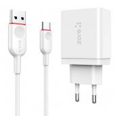 XMac Serisi ZR-X2 Type-C 2 in 1 Şarj Seti - 1