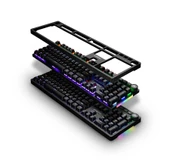 Sarepo MJ-97 Oyuncu Klavyesi Mekanik Hisli RGB Işıklandırma thumbnail 4