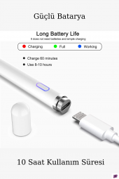 iPad Air 10.9 2020 4.Nesil Dokunmatik Ekran Yazı ve Çizim Kalemi - 3