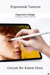 Galaxy Tab S6 Lite P610 için Dokunmatik Ekran Yazı - Çizim Kalemi - 6