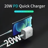 Type-C Girişli Cihazlarla Uyumlu Konfulon C69D 20W PD Şarj Cihazı thumbnail 4