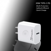 Type-C Girişli Cihazlarla Uyumlu Konfulon C69D 20W PD Şarj Cihazı - 3