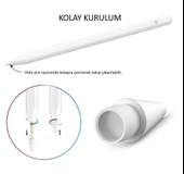 Palm Rejection Eğime Duyarlı Yedek Kalem Ucu Stylus Pen Spare Tip thumbnail 2