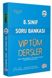 Editör 8. Sınıf VIP Tüm Dersler Soru Bankası Mavi Kitap - 1