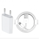 Yeni Nesil Apple İphone 5s 6s 7 Plus 8 Xr Xs Orjinal Şarj Aleti Cihazı Usb Kablo Set (ADAPTÖR+KABLO) - 2