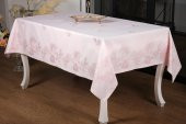 Finezza Müge Lüx Jakar Kumaş Pudra Masa Örtüsü  Dikdörtgen 160x320 cm - 1083 - 2