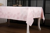 Finezza Müge Lüx Jakar Kumaş Pudra Masa Örtüsü  Dikdörtgen 160x320 cm - 1083 - 3