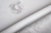 Finezza Müge Lüx Jakar Kumaş Gri Masa Örtüsü  Dikdörtgen 160x220 cm - 1085 - 9