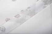 Finezza Nilüfer Lüx Jakar Kumaş Gri Masa Örtüsü  Dikdörtgen 160x220 cm - 1087 - 2