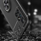 Xiaomi Redmi 10 Kılıf Standlı Yüzüklü Manyetik Silikon - 9
