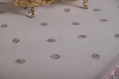 Finezza Nilüfer Lüx Jakar Kumaş Mor Masa Örtüsü  Dikdörtgen 160x320 cm - 1091 - 6