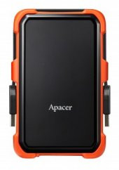 Apacer AC630 Siyah-Turuncu 1 TB Askeri Sınıf Darbeye Dayanıklı 2.5" USB 3.1 Taşınabilir Harddisk (AP1TBAC630T-1) - 4