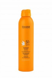 Babe Transparent Sunscreen Wet Skin SPF 50 + -Islak Cilde Uygulanabilen Güneş Spreyi 200 ml - 1