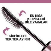 Maybelline Lash Sensational Yelpaze Etkili Intense Black Maskara - Ekstra Siyah - 3