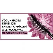 Maybelline Lash Sensational Yelpaze Etkili Intense Black Maskara - Ekstra Siyah - 7
