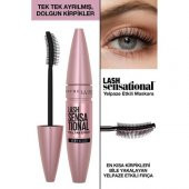 Maybelline New York Lash Sensational Yelpaze Etkili Siyah Maskara - 4