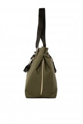 Bagmori Haki Garnili Çıtçıtlı Askılı Anne Bebek Bakım Çantası - 4