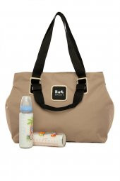 Bagmori Vizon Garnili Çıtçıtlı Askılı Anne Bebek Bakım Çantası - 1