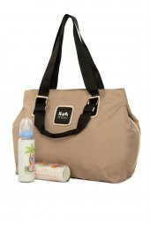 Bagmori Vizon Garnili Çıtçıtlı Askılı Anne Bebek Bakım Çantası - 3