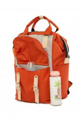 Bagmori Kiremit Cepli Logolu Anne Bebek Çantası thumbnail 2