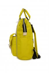 Bagmori Sarı Cepli Logolu Anne Bebek Çantası - 3