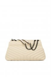 Bagmori Krem V Nakışlı Çanta thumbnail 4