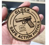 GLOCK  Deri PEÇ - Arma - Askeri Patch - 2