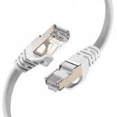 FLAXES FNK-710G 10m CAT 7 S/FTP PATCH KABLOSU,GRİ thumbnail 2