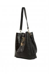 Bagmori Siyah Aksesuarlı Biritli Çanta thumbnail 2