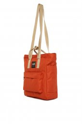 Bagmori Kiremit Fermuarlı Kolon Askılı Sırt Çantası thumbnail 2