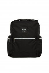 Bagmori Siyah Kemer Tutmalı Cepli Sırt Çantası thumbnail 1