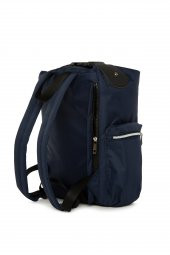 Bagmori Lacivert Kemer Tutmalı Cepli Sırt Çantası thumbnail 3