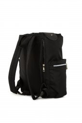 Bagmori Siyah Kemer Tutmalı Cepli Sırt Çantası thumbnail 3