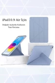Apple iPad Air 10.9 2022 (5.Nesil) Kalemlikli Katlanabilen Kılıf - 7