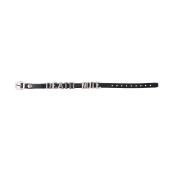 Siyah Death Note Anime Suni Deri 21 cm Ayarlanabilir Bileklik - 2
