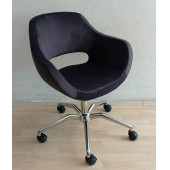 Sekreter Sandalyesi Ofis Koltuğu Örümcek Ayaklı thumbnail 3