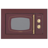 Silverline MW9033R02 Bordo retro ankastre mikrodalga - 1