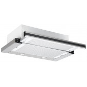 Silverline 1140 CRYSTAL LINE Siyah cam sürgülü aspiratör - 1