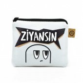 ZİYANSIN TASARIM SÜET BOZUK PARA CÜZDANI - 1
