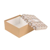 SENİN İÇİN KAHVERENGİ TASARIMLI HEDİYE KUTUSU NO:3 - 3