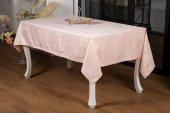 Finezza Raya Lüx Jakar Bambu Kumaş Pudra Masa Örtüsü 160x220 cm - 1095 thumbnail 1