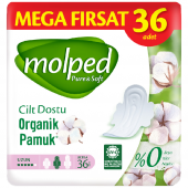 Molped Pure Soft Hijyenik Ped Uzun Mega Fırsat 36Lı - 1