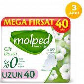 Molped Pure Soft Hijyenik Ped Uzun Mega Fırsat 36lı 3 Paket - 1