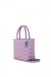 Bagmori Lila Tasarım Nakışlı Mini Çanta - 2