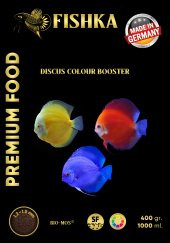 Fishka Discus Colour Booster 1000 ml Discus Balık Yemi - 1