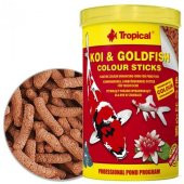 TROPİCAL KOI GOLDFISH COLOUR STICKS 1 lt KOİ VE JAPON YEMİ - 1